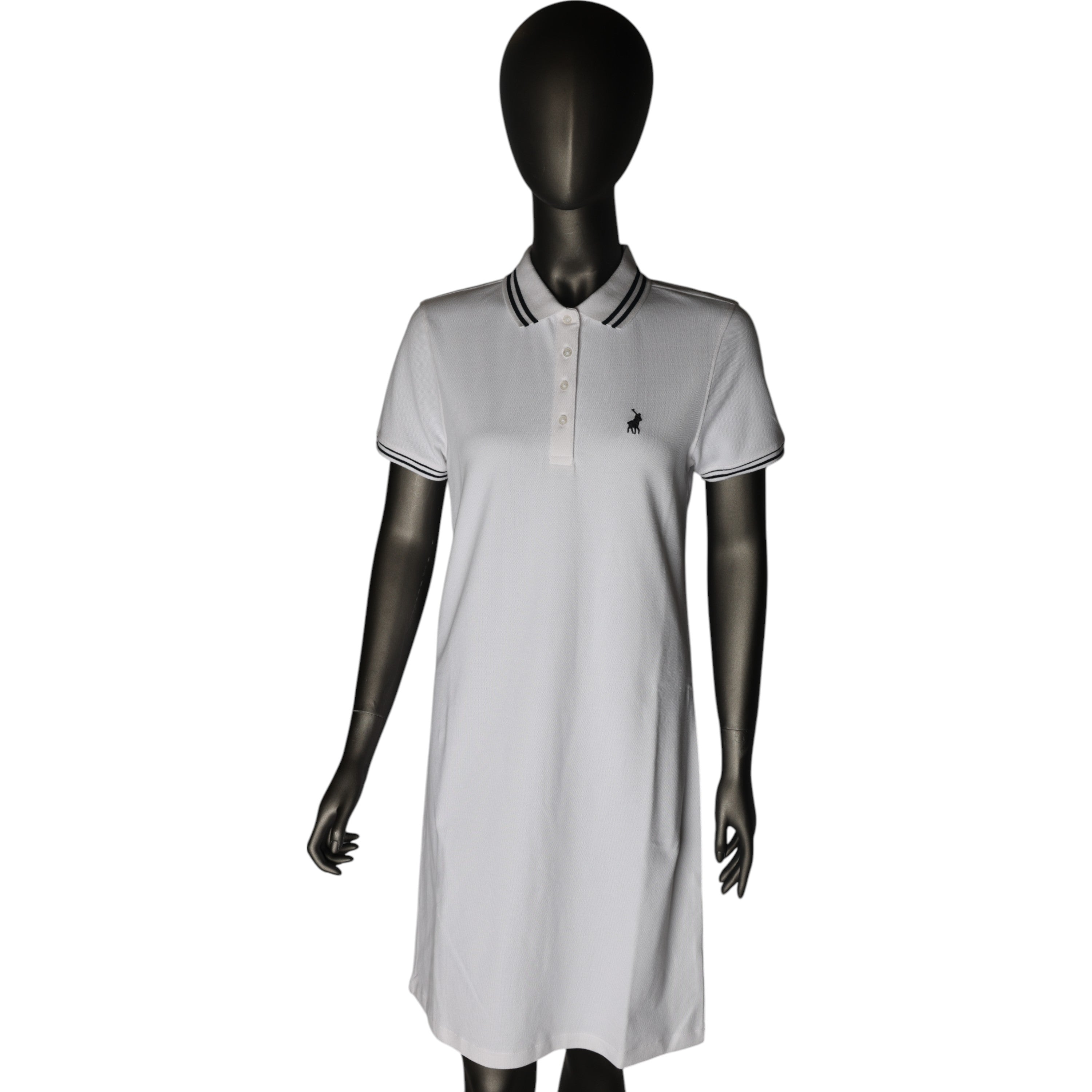 Polo Dress Golfer Leah White